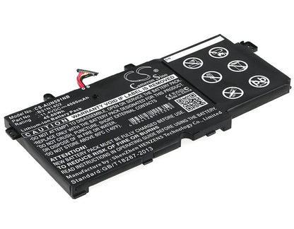 11.4V, 4000mAh, Li-ion Battery fits Asus, 51ln-bbi706, N591lb, 45.6Wh