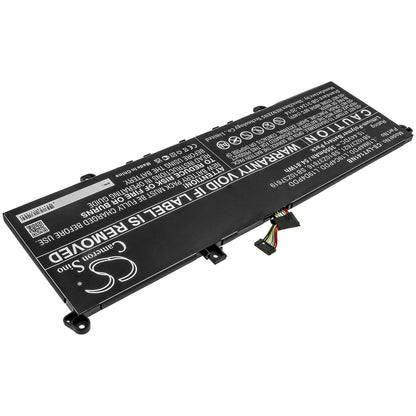 15.44V, 3550mAh, Li-Polymer Battery fits Lenovo, Thinkbook 13s G2 Are(20wc), Thinkbook 13s G2 Itl-20v9000ja, 54.812Wh