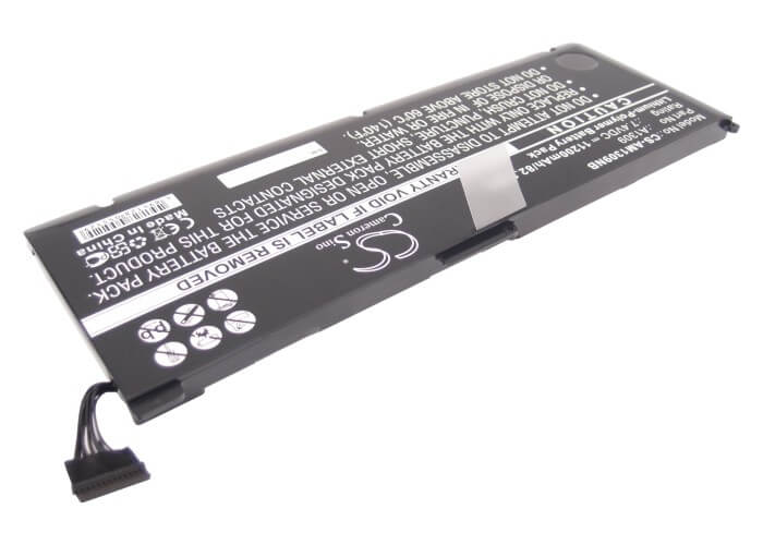 7.4V, 11200mAh, Li-Polymer Battery fits Apple, Macbook Pro 17" A1297 2009 Ver, Macbook Pro 17" Mc226*/a, 82.88Wh