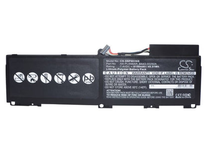 7.4V, 5200mAh, Li-Polymer Battery fits Samsung, 900x3, 900x3a-01it, 38.48Wh