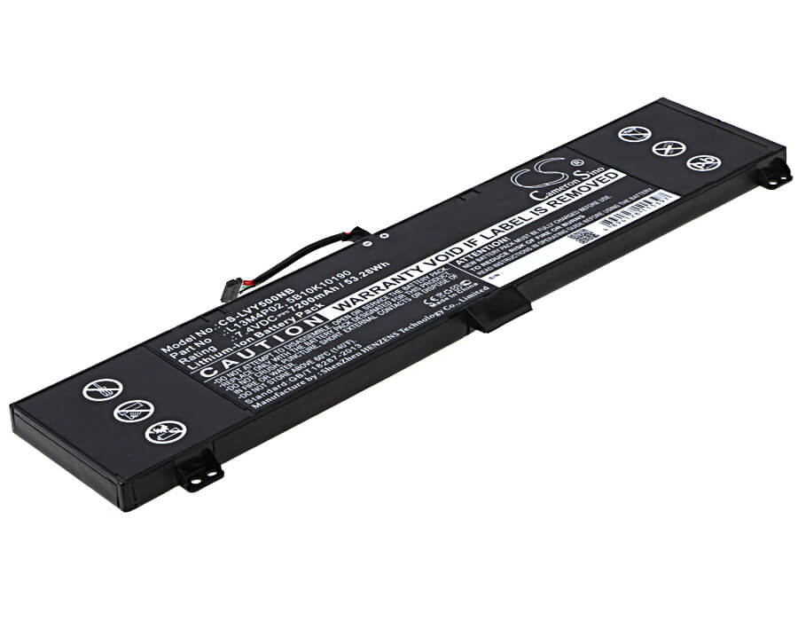 7.4V, 7200mAh, Li-ion Battery fits Lenovo, Erazer Y50, Y50-70, 53.28Wh