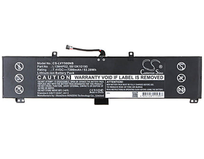 7.4V, 7200mAh, Li-ion Battery fits Lenovo, Erazer Y50, Y50-70, 53.28Wh