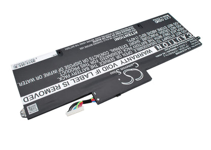7.5V, 6060mAh, Li-Polymer Battery fits Acer, Aspire S3, Aspire S3-392, 45.45Wh