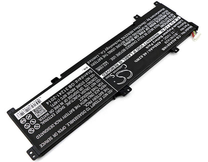 11.1V, 4200mAh, Li-Polymer Battery fits Asus, A501c1-z1-c10, A501lb, 46.62Wh