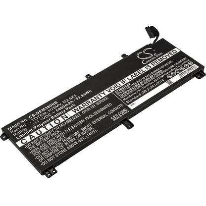 11.1V, 5400mAh, Li-Polymer Battery fits Dell, Precision M3800, Xps 15 9530, 59.94Wh