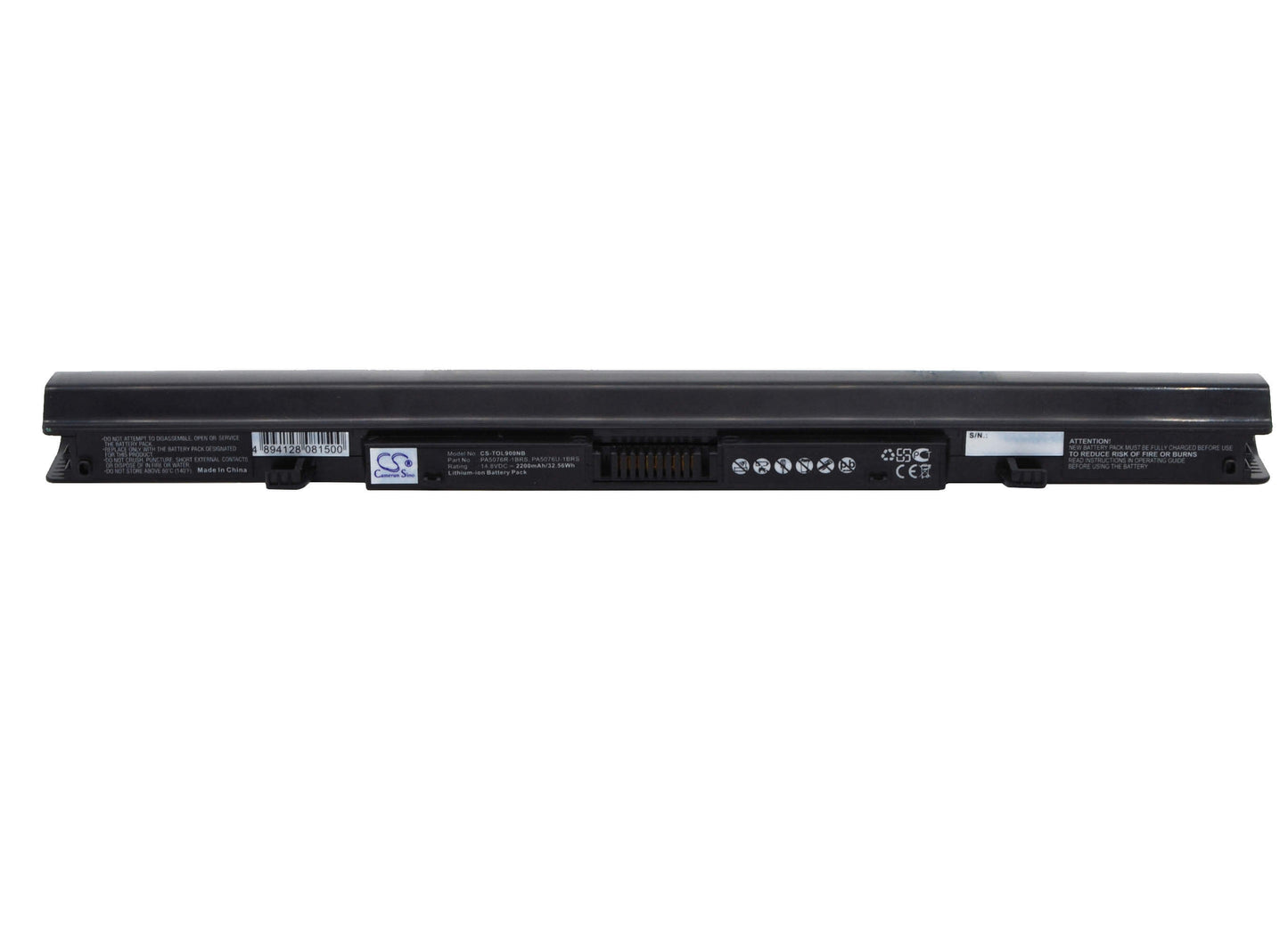 14.8V, 2200mAh, Li-ion Battery fits Toshiba, Satellite L900, Satellite L950, 32.56Wh