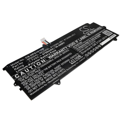 7.7V, 4750mAh, Li-Polymer Battery fits Hp, Elite X2 1012 G1, Elite X2 1012 G1(l5h05ea), 36.575Wh