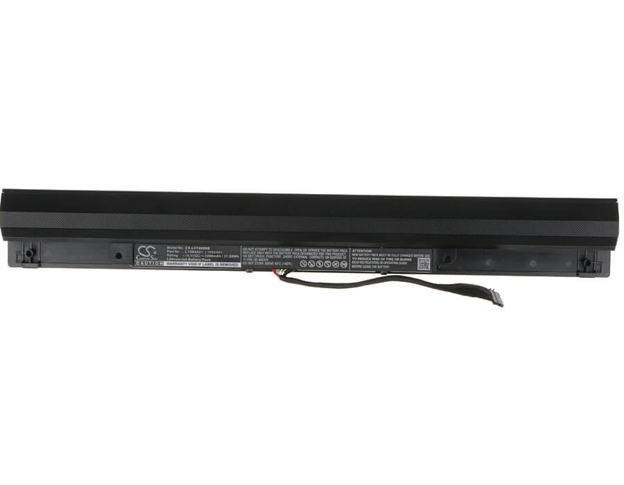 14.4V, 2200mAh, Li-ion Battery fits Lenovo, Ideapad 100 15-ibd 80qq, Ideapad 100 80qq, 31.68Wh
