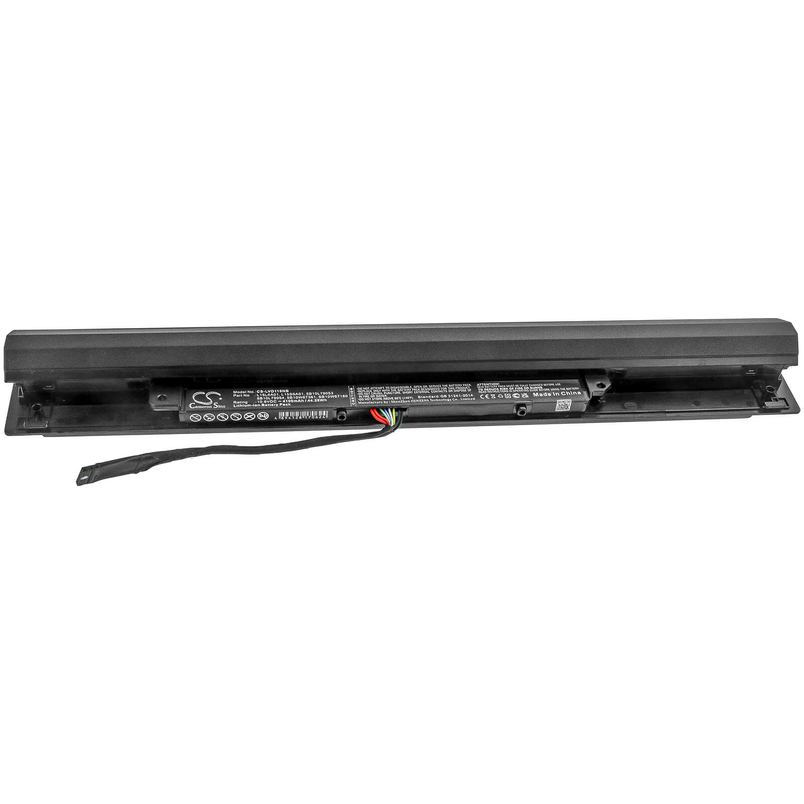 10.8V, 4100mAh, Li-ion Battery fits Lenovo, Ideapad 110-15isk, 44.28Wh