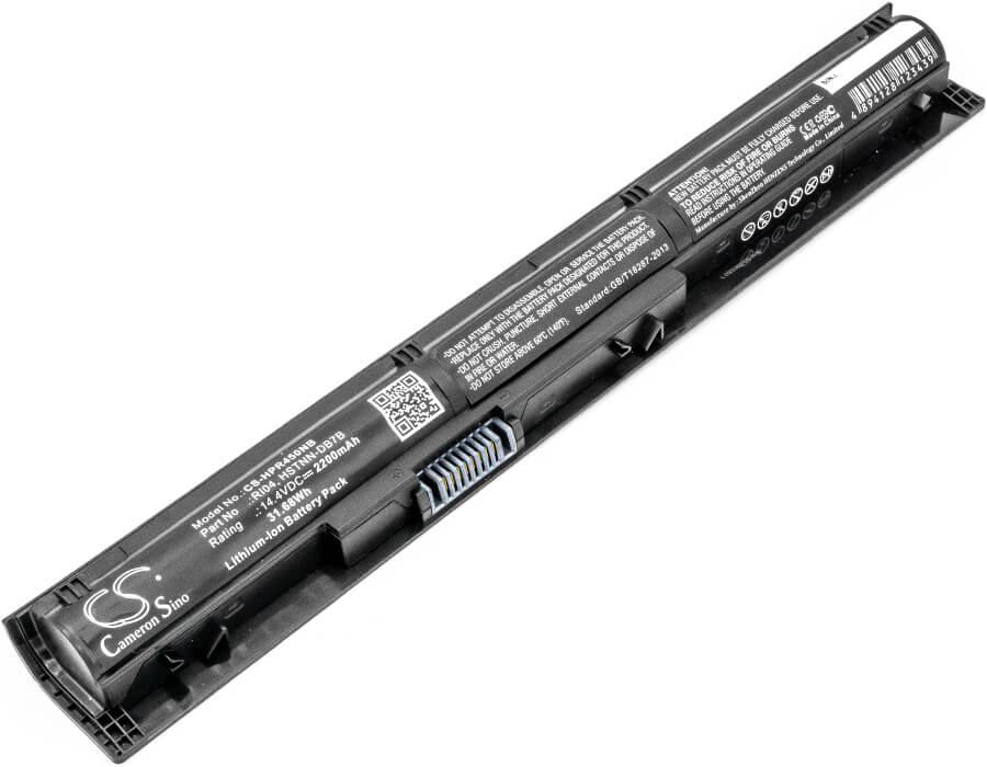 14.4V, 2200mAh, Li-ion Battery fits Hp, Envy 15-q001tx, Probook 450 G3, 31.68Wh