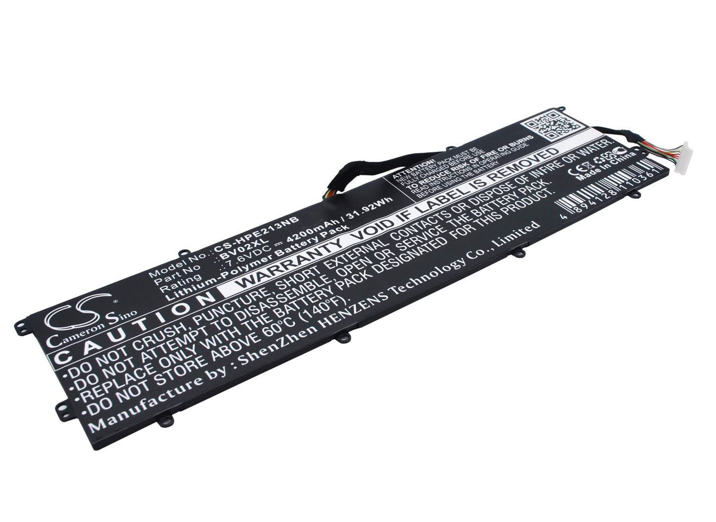 7.6V, 4200mAh, Li-Polymer Battery fits Hp, Envy 13-j000, Envy 13-j000na, 31.92Wh