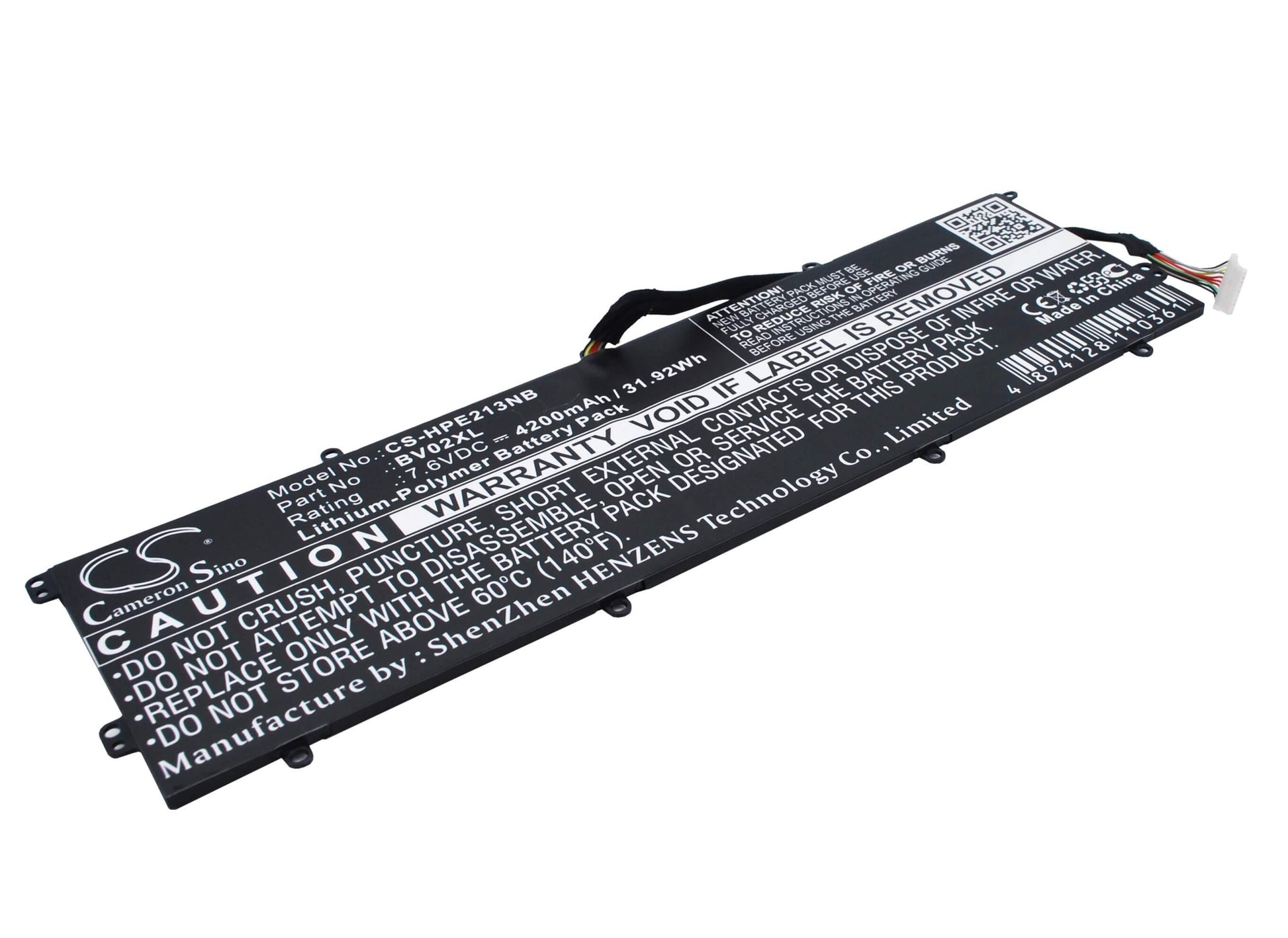 7.6V, 4200mAh, Li-Polymer Battery fits Hp, Envy 13-j000, Envy 13-j000na, 31.92Wh