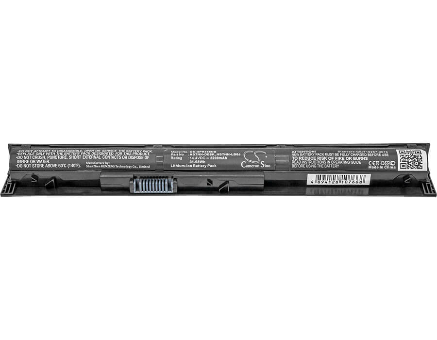 14.4V, 2200mAh, Li-ion Battery fits Hp, 15-k242tx, 15-p001ax, 31.68Wh