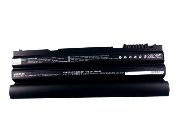 11.1V, 6600mAh, Li-ion Battery fits Dell, Inspiron 14r (5420), Inspiron 14r (7420), 73.26Wh