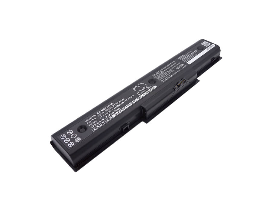 14.4V, 4400mAh, Li-ion Battery fits Medion, Akoya E7218, Akoya P7624, 63.36Wh