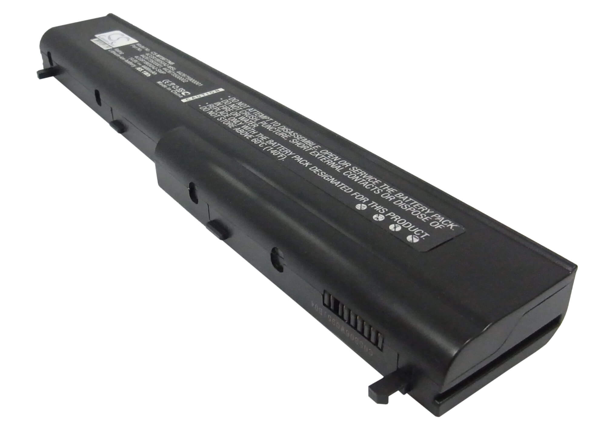 14.8V, 4400mAh, Li-ion Battery fits Mitac, Minote 8677, 65.12Wh