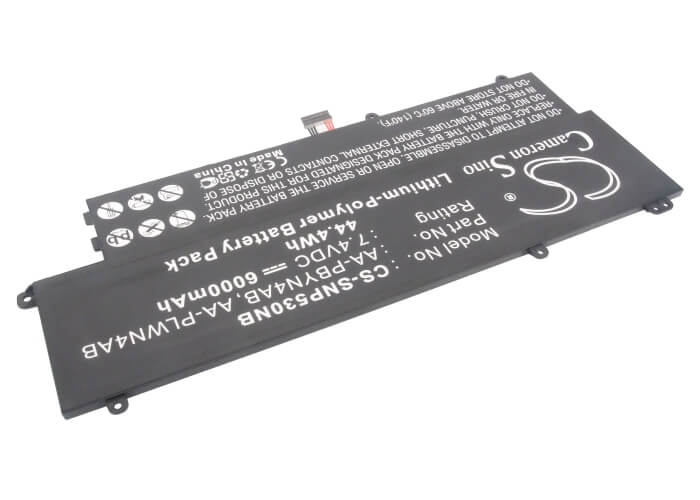 7.4V, 6000mAh, Li-Polymer Battery fits Samsung, 530u3, 530u3 Series, 44.4Wh