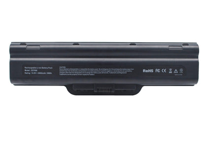 14.8V, 6600mAh, Li-ion Battery fits Hp, Center Zd8210ca, Media Center Zd7000, 97.68Wh