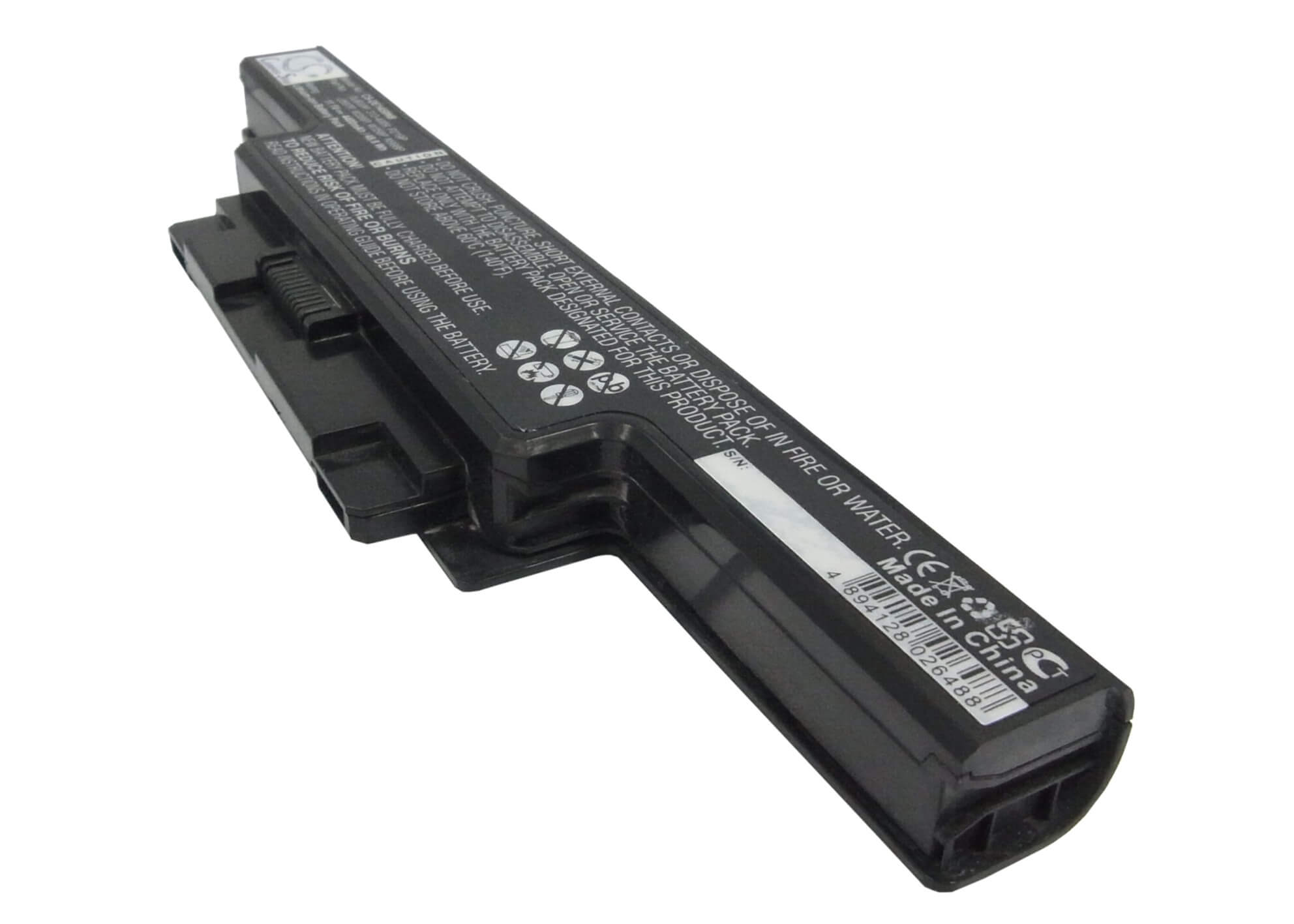 11.1V, 4400mAh, Li-ion Battery fits Dell, Studio 1450, Studio 1457, 48.84Wh