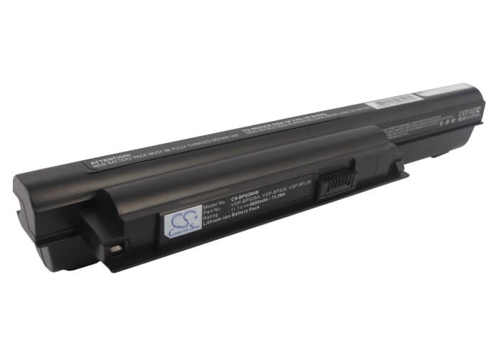 11.1V, 6600mAh, Li-ion Battery fits Sony, Pcg-71811m, Pcg-71911m, 73.26Wh