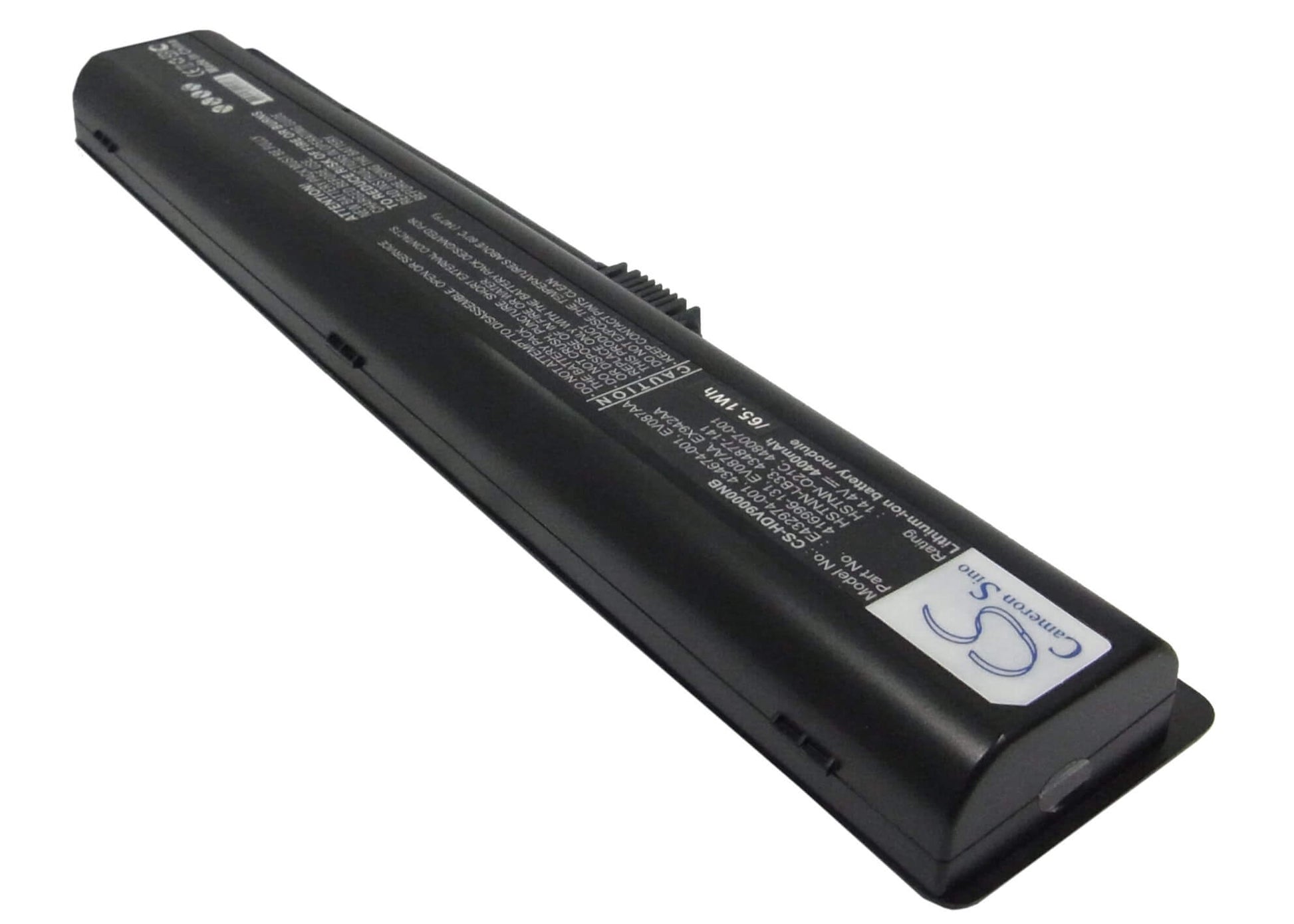 14.4V, 4400mAh, Li-ion Battery fits Hp, Pavilion Dv9000, Pavilion Dv9000ea, 63.36Wh