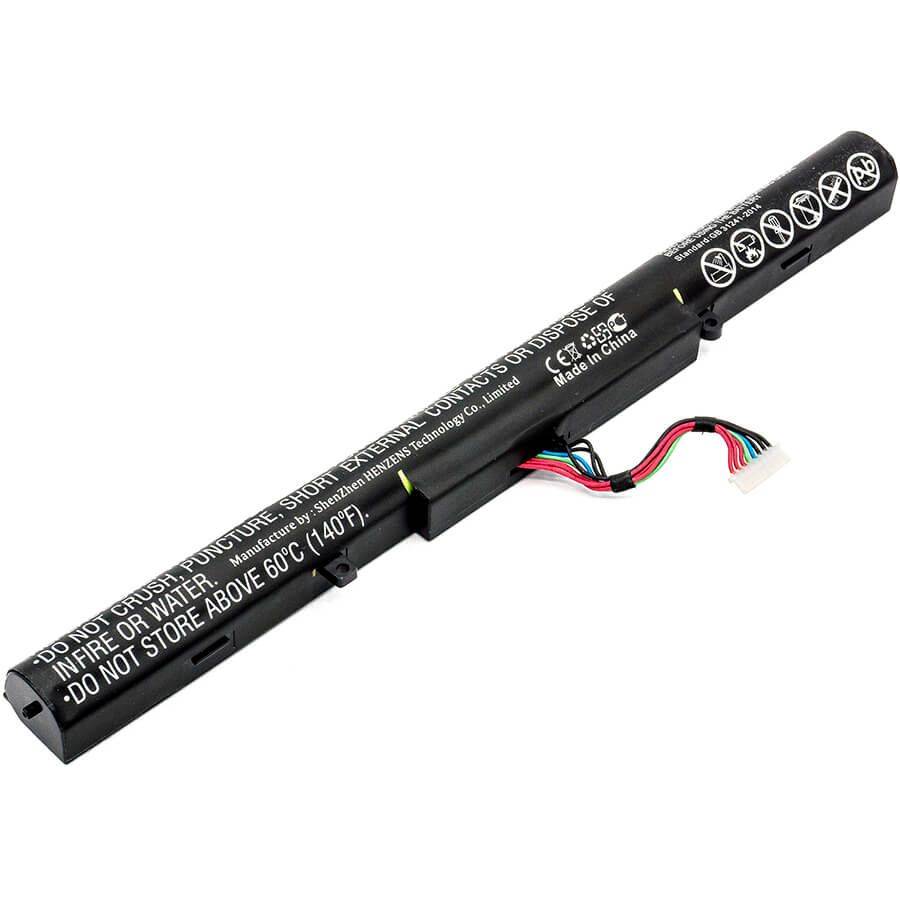 15.0V, 2600mAh, Li-ion Battery fits Asus, Gl752jw, Gl752vl, 39Wh
