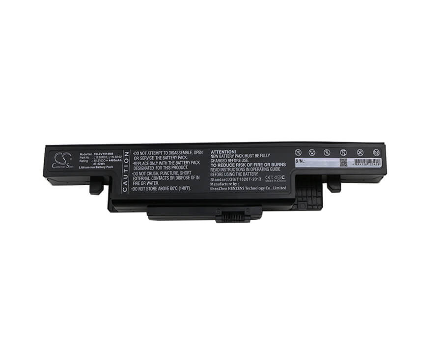 10.8V, 4400mAh, Li-ion Battery fits Lenovo, Ideapad Y400, Ideapad Y400n, 47.52Wh