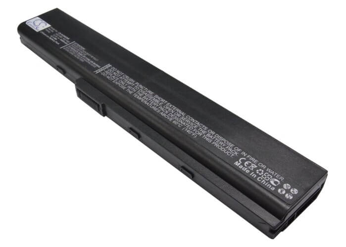 10.8V, 4400mAh, Li-ion Battery fits Asus, N82, N82e, 47.52Wh