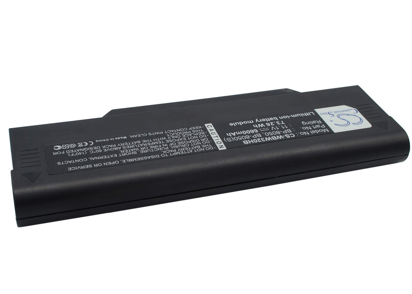 11.1V, 6600mAh, Li-ion Battery fits Benq, A32e, 73.26Wh