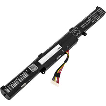 14.4V, 2600mAh, Li-ion Battery fits Asus, Gl553vd, Gl553vd-1a, 37.44Wh