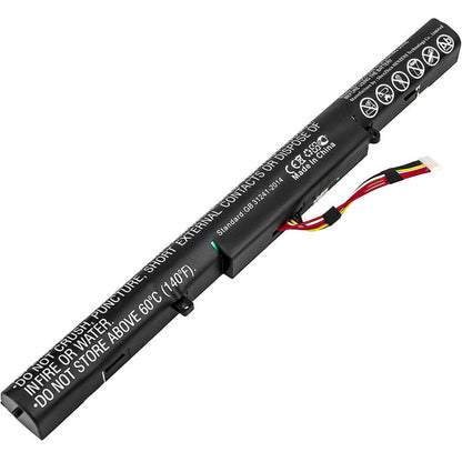 14.4V, 2600mAh, Li-ion Battery fits Asus, Gl553vd, Gl553vd-1a, 37.44Wh