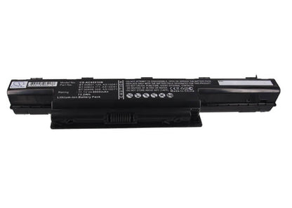 11.1V, 6600mAh, Li-ion Battery fits Packard Bell, Easynote Lm81, Easynote Lm82, 73.26Wh