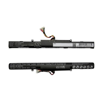 14.4V, 2200mAh, Li-ion Battery fits Asus, A450e1007cc-sl, A450e47jf-sl, 31.68Wh