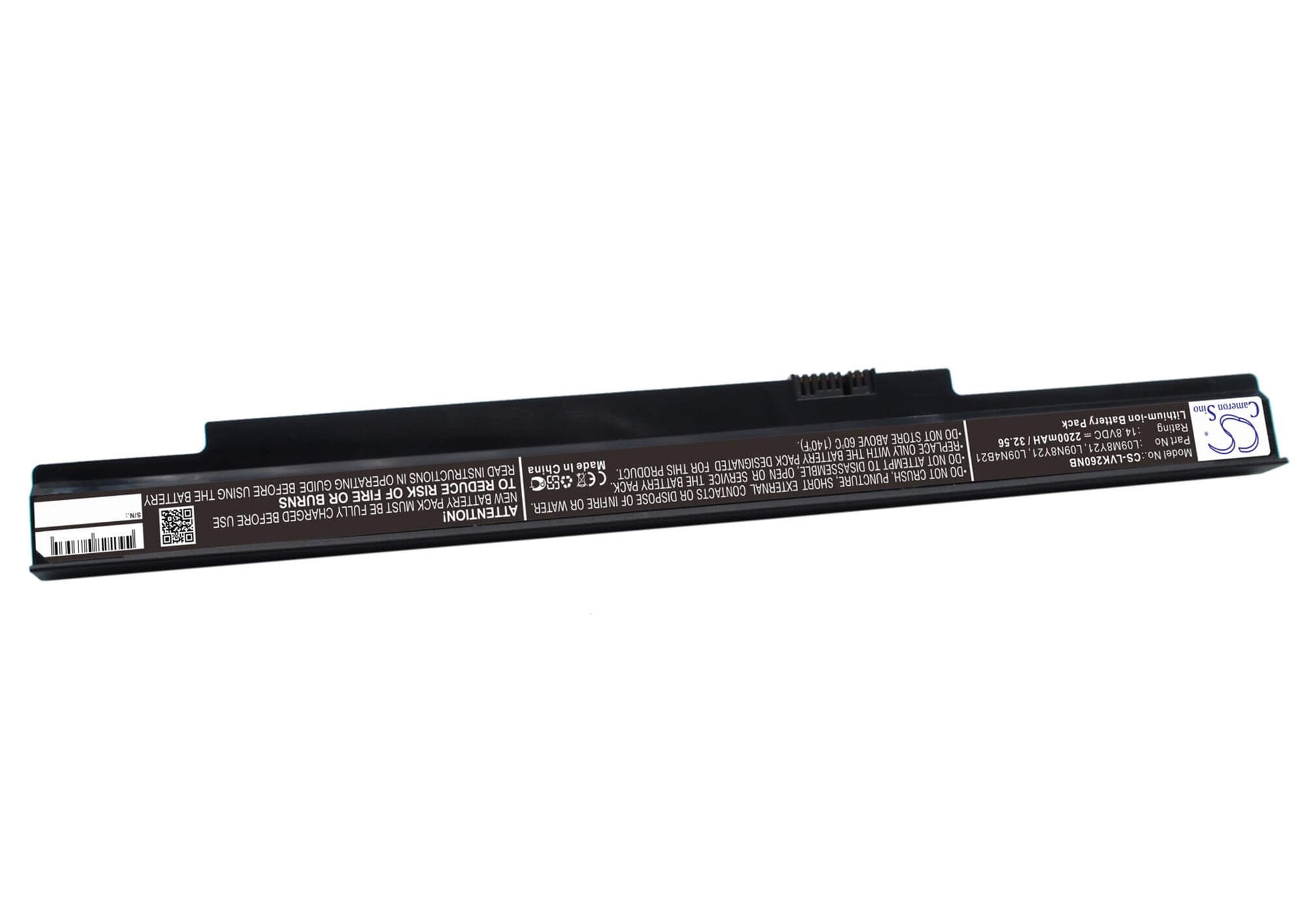 14.8V, 2200mAh, Li-ion Battery fits Lenovo, E26, K26, 32.56Wh