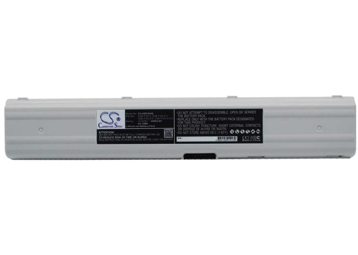 14.8V, 4400mAh, Li-ion Battery fits Samsung, P30, P30 Xtc 1400, 65.12Wh