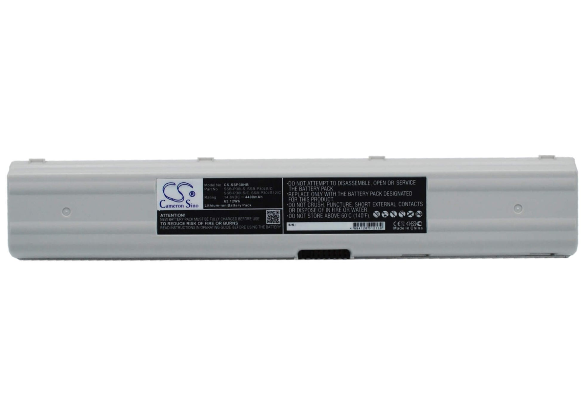 14.8V, 4400mAh, Li-ion Battery fits Samsung, P30, P30 Xtc 1400, 65.12Wh