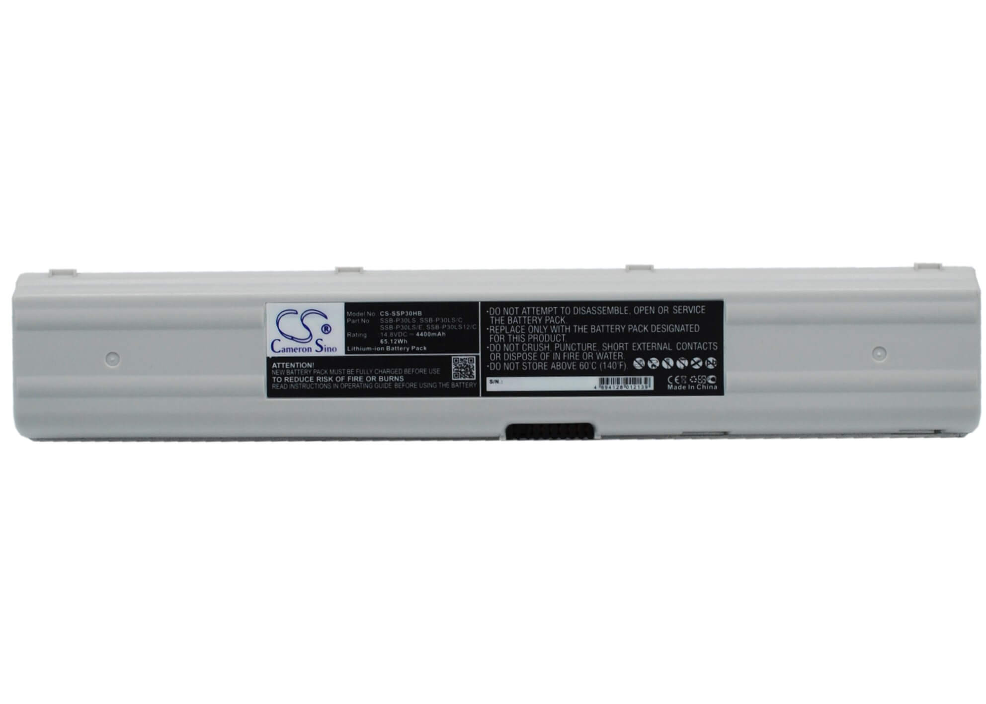 14.8V, 4400mAh, Li-ion Battery fits Samsung, P30, P30 Xtc 1400, 65.12Wh