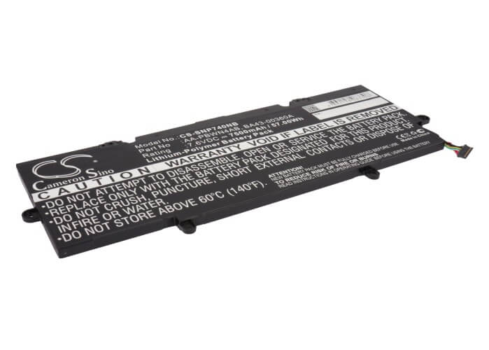 7.6V, 7500mAh, Li-Polymer Battery fits Samsung, 530u4e, 730u3e, 57Wh