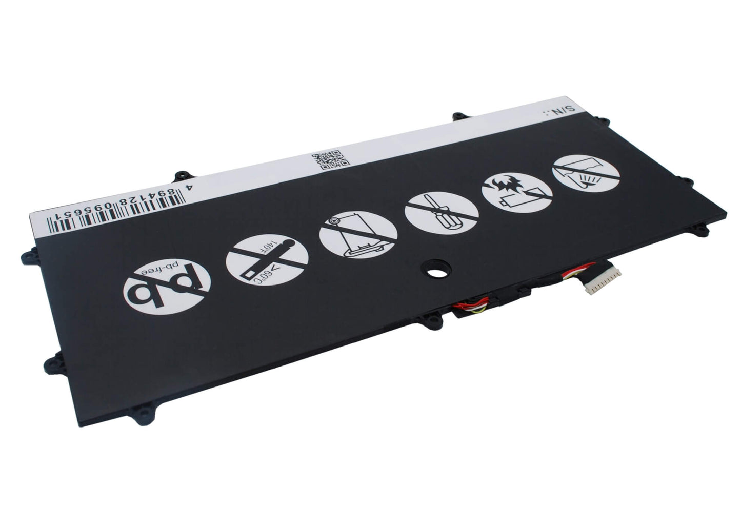 7.6V, 4700mAh, Li-Polymer Battery fits Samsung, Chromebook 2 13.3", Xe503c32, 35.72Wh