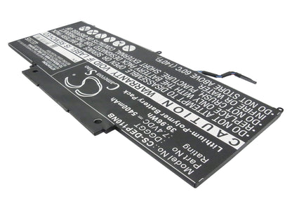 7.4V, 5400mAh, Li-Polymer Battery fits Dell, Xps 11, Xps11-1308t, 39.96Wh