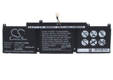 11.1V, 2600mAh, Li-Polymer Battery fits Hp, Chromebook 11, Chromebook 11 2000, 28.86Wh