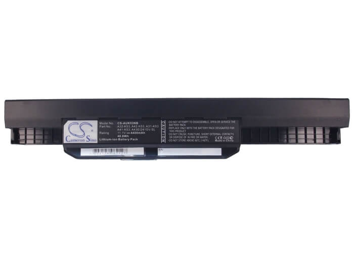 11.1V, 4400mAh, Li-ion Battery fits Asus, A43b, A43br, 48.84Wh