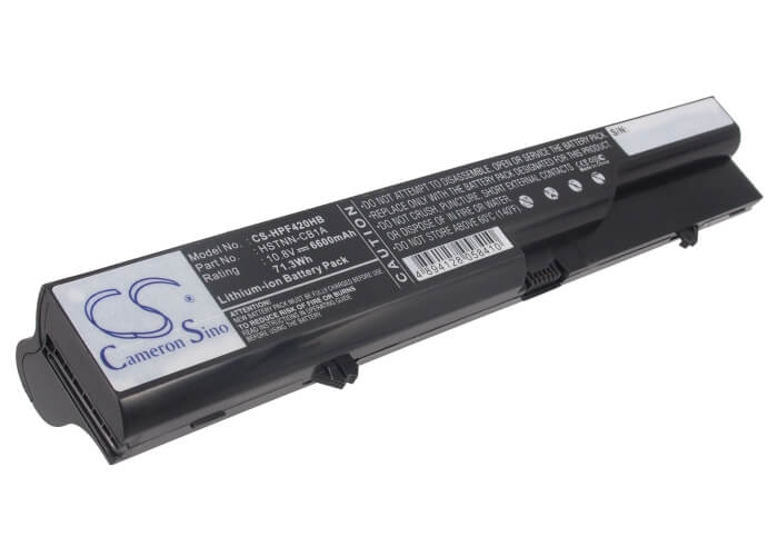10.8V, 6600mAh, Li-ion Battery fits Compaq, 320, 321, 71.28Wh