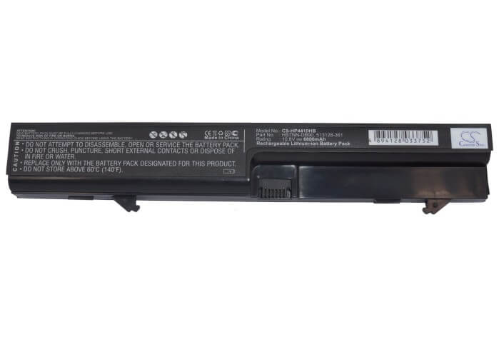 10.8V, 6600mAh, Li-ion Battery fits Hp, 4410t Mobile Thin Client, Probook 4405, 71.28Wh