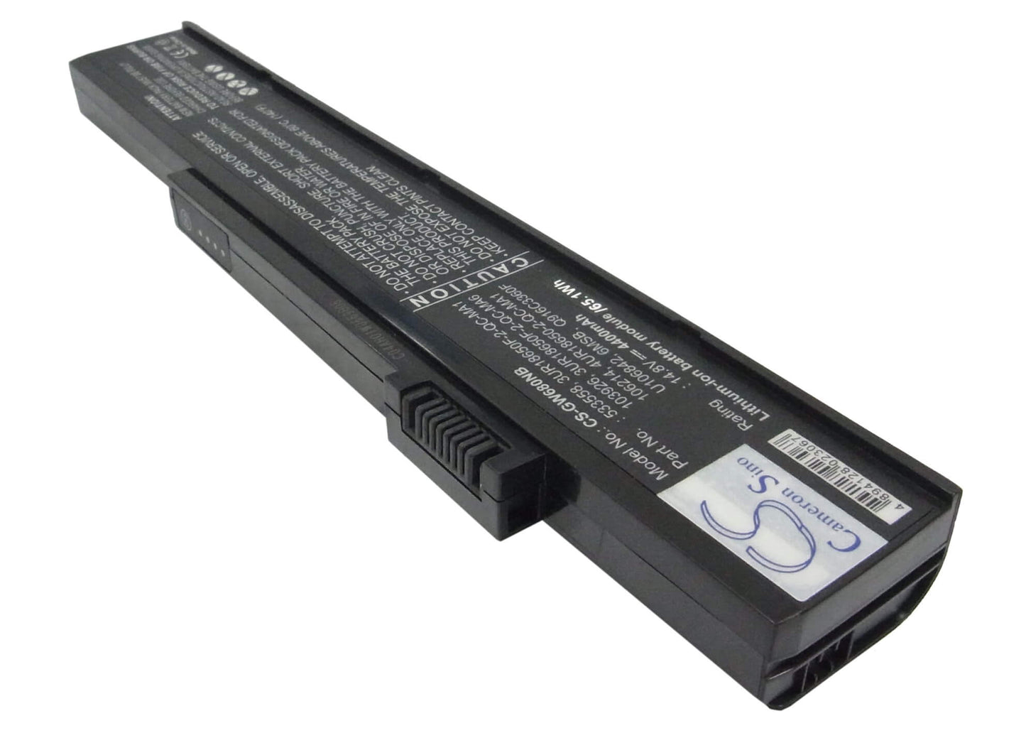 14.8V, 4400mAh, Li-ion Battery fits Gateway, 6000, 6010gz, 65.12Wh