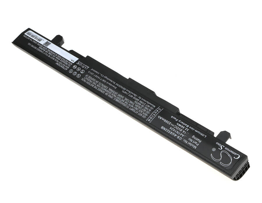 14.8V, 2200mAh, Li-ion Battery fits Asus, Fx-plus, Gl552, 32.56Wh