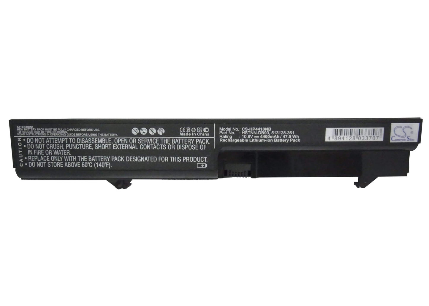 10.8V, 4400mAh, Li-ion Battery fits Hp, 4410t Mobile Thin Client, Probook 4405, 47.52Wh