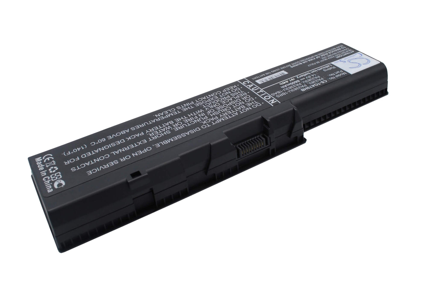 14.8V, 6600mAh, Li-ion Battery fits Toshiba, Satellite A70, Satellite A70-s2362, 97.68Wh