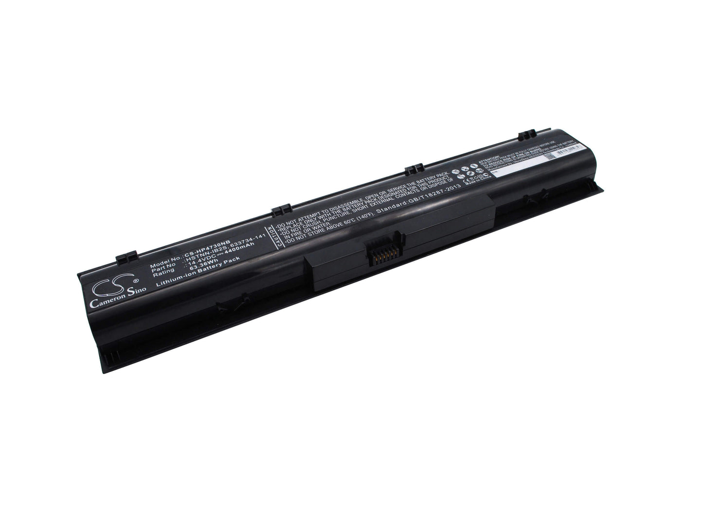 14.4V, 4400mAh, Li-ion Battery fits Hp, Probook 4730s, Probook 4740s, 63.36Wh