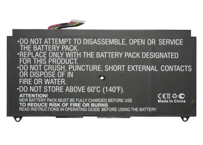 7.5V, 6250mAh, Li-Polymer Battery fits Acer, Aspire S7-391-6822, Aspire S7-392, 46.875Wh